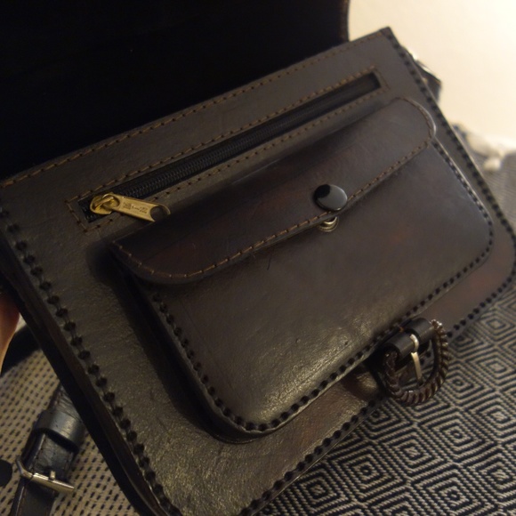 Boho chic crossbody bag - Picture 4 of 7